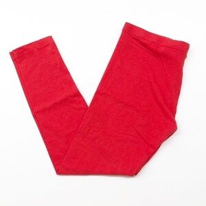 Beverly Hills Princess girls red crop leggings